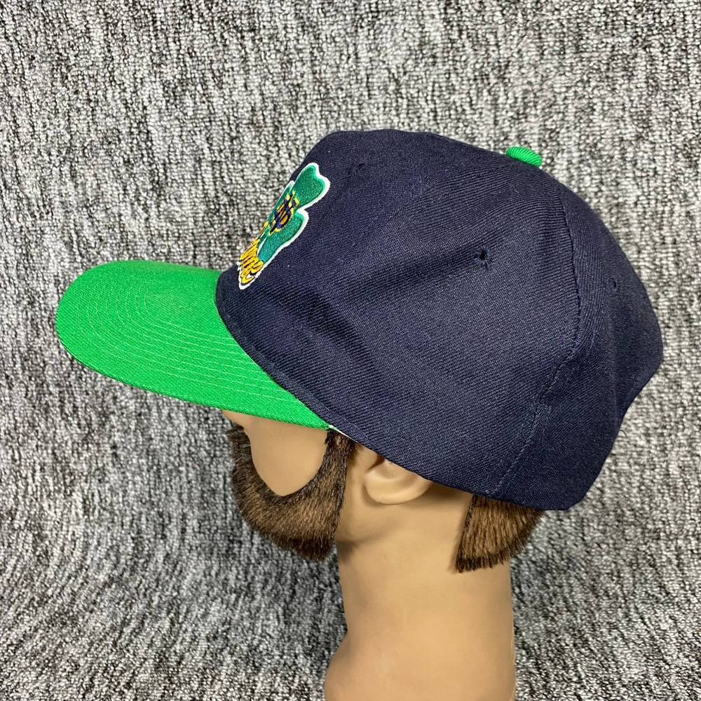 Vintage Notre Dame Fighting Irish Snapback Hat The Game Big Logo Shamrock 90s - Picture 3 of 9